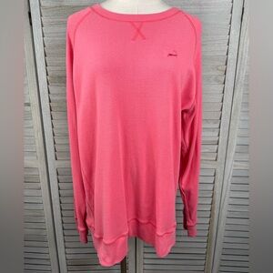 CUFFY'S OF CAPE COD Women's Coral Crewneck Sweatshirt with Embroidery-XL